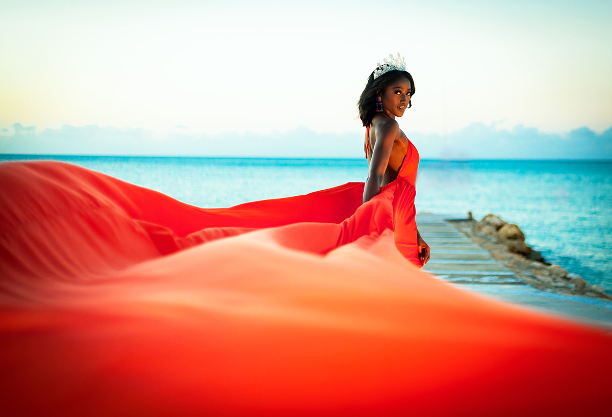 Collaboration - Majestic Flying Dress Experience - Antigua